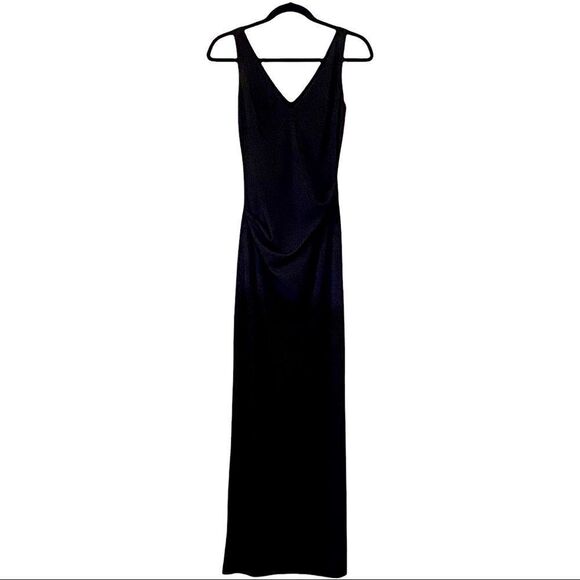 Nicole Miller Collection Black Evening Gown Sz 6 - Picture 1 of 13